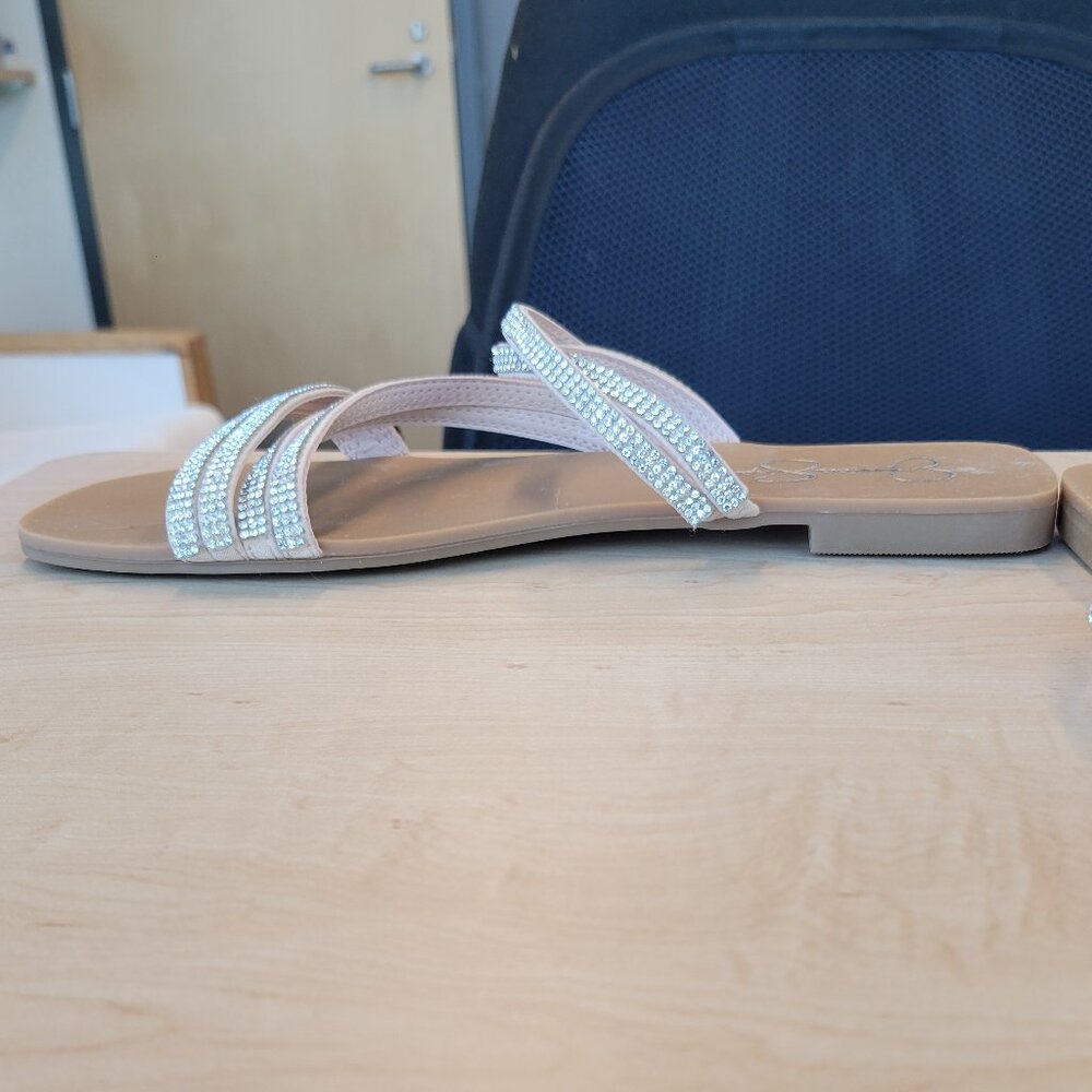 Jessica Simpson Rhinestone Sandals - Picture 2 of 8